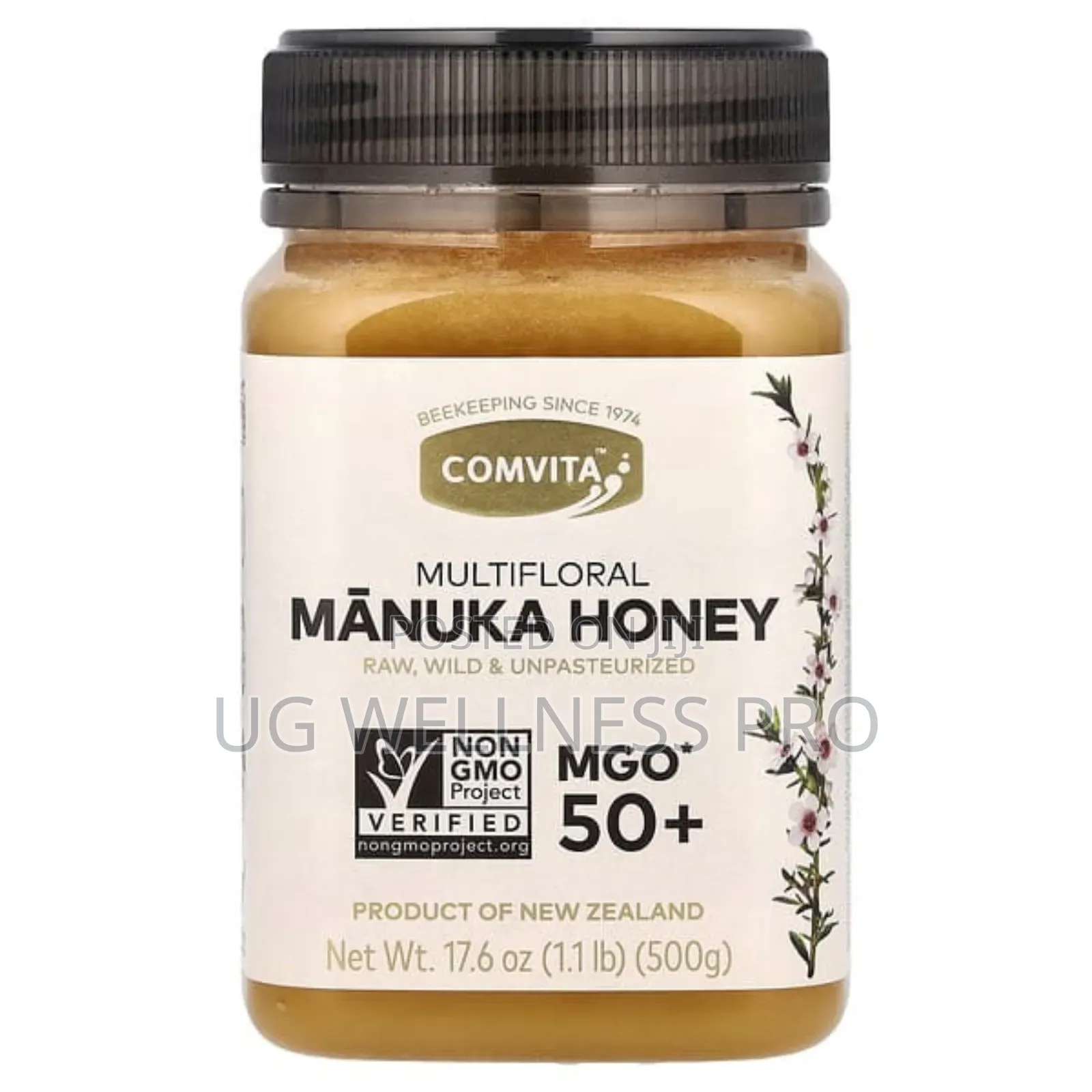 Comvita, Multifloral Manuka Honey, Mgo 50+, 17.6 Oz (500 G)