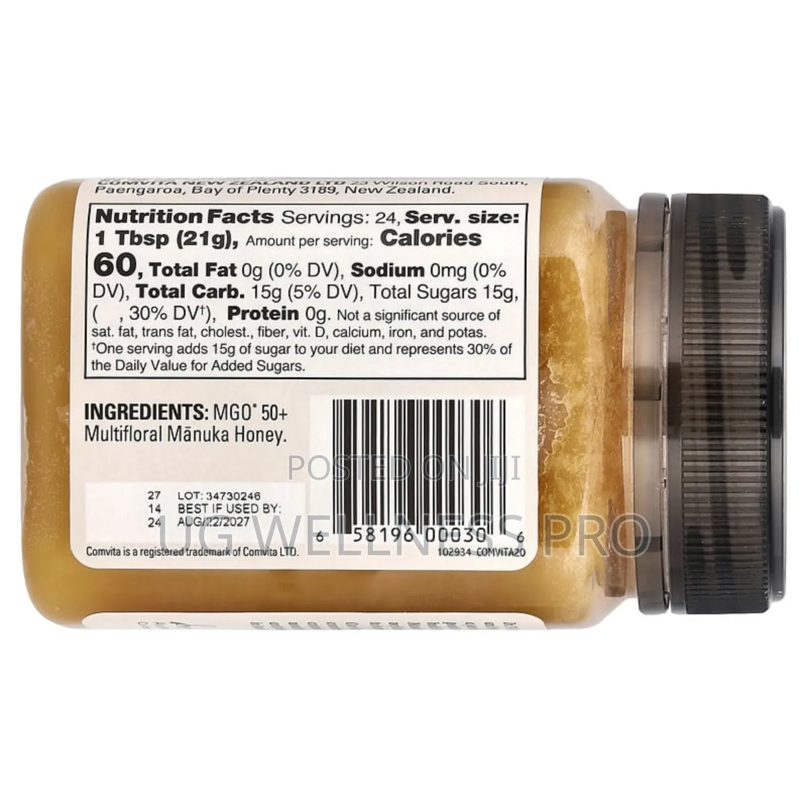 Comvita, Multifloral Manuka Honey, Mgo 50+, 17.6 Oz (500 G)