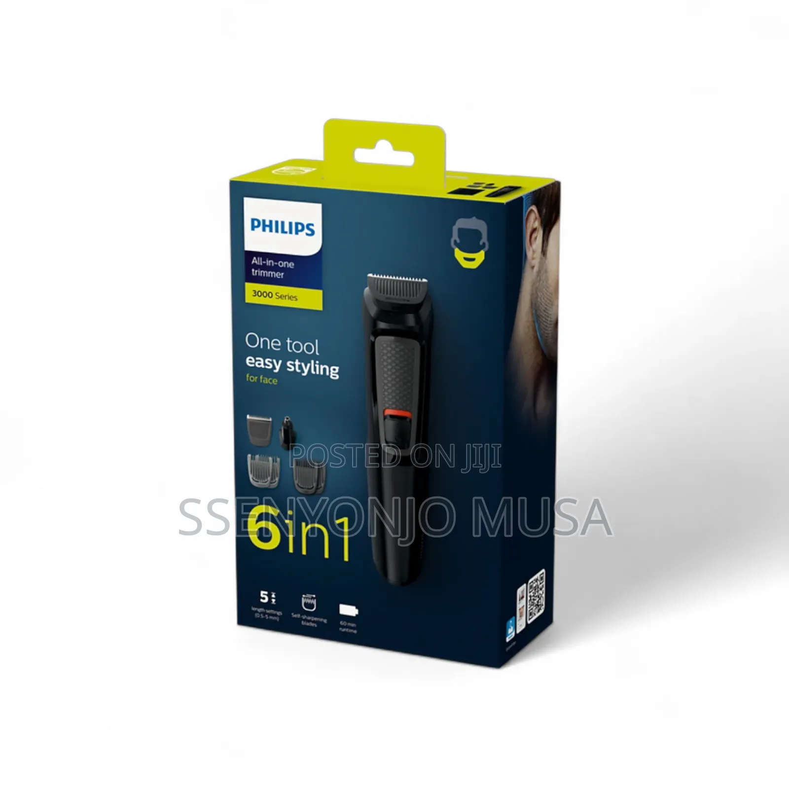 Philips 3000 Series All-in-One Trimmer - 6-in-1, 5 Length-
