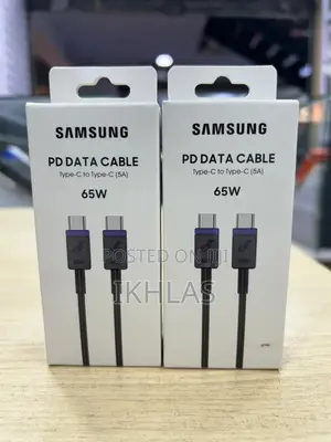 Samsung 65w Pd Data Cable Type C-C Cable