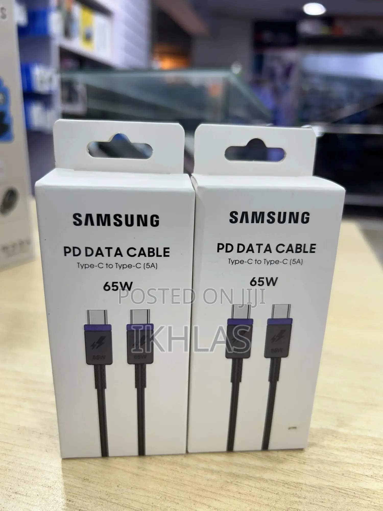 Samsung 65w Pd Data Cable Type C-C Cable