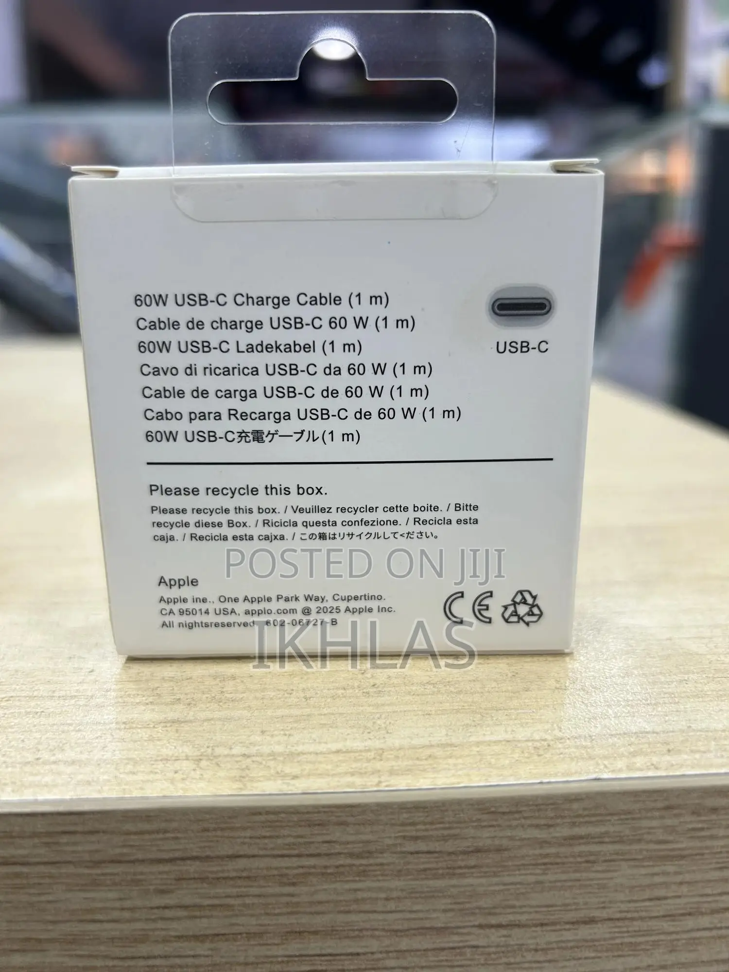 Usb-C 60w Charge Cable(1m)