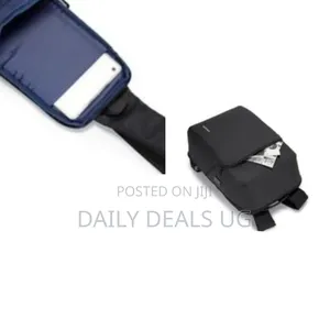Porodo Cross Body Bag, Pd 40w Type-C Charging Port, Water-Resistant