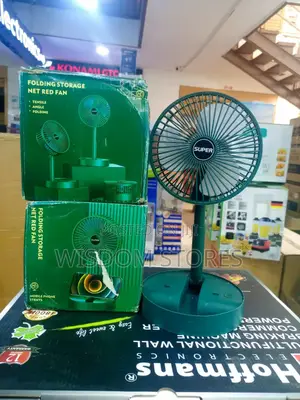 Telescopic Folding Fan.