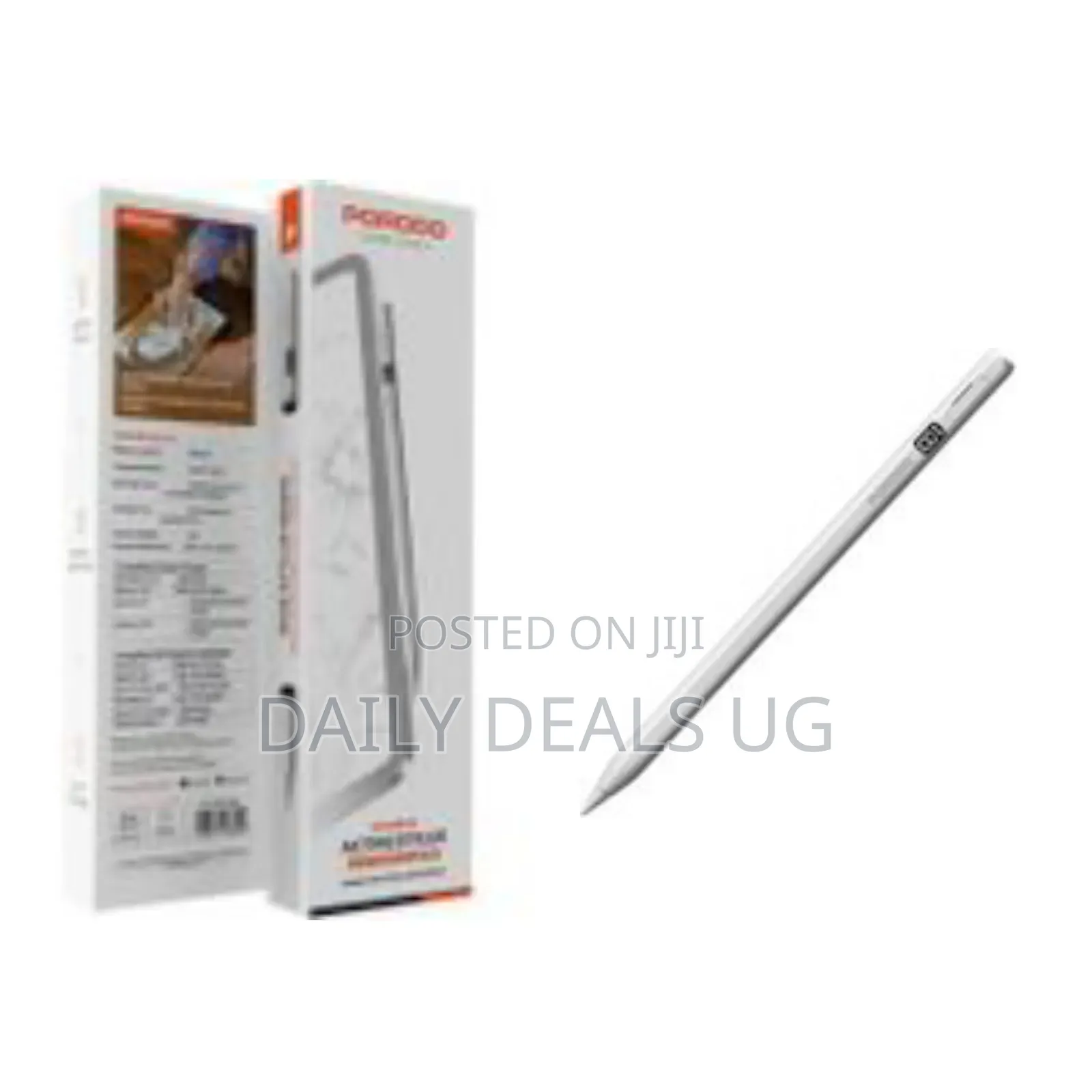 Porodo Magnetic Stylus Pen for Apple iPad (2018-2025) With Dual