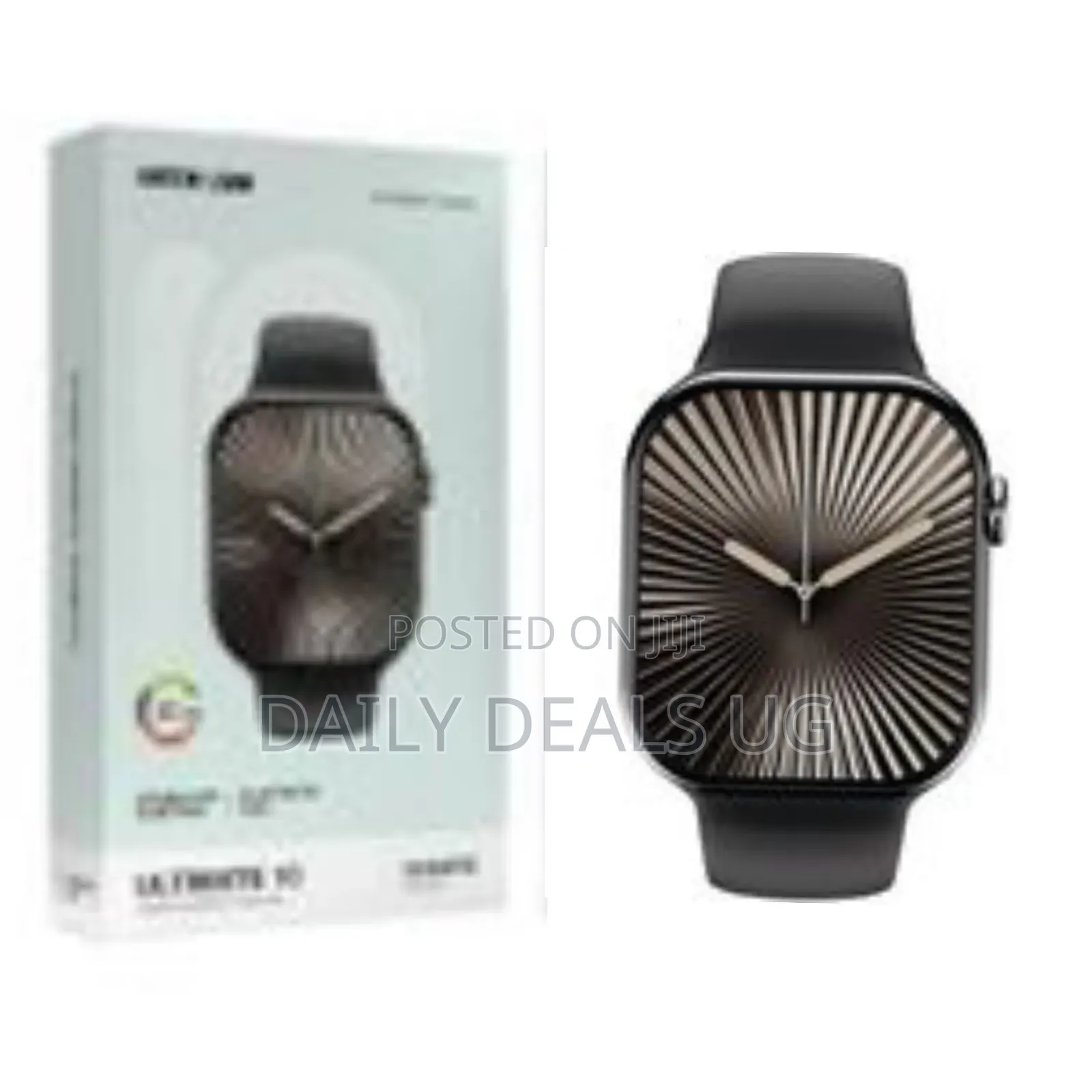 Green Lion Ultimate 10 46mm Smart Watch Black
