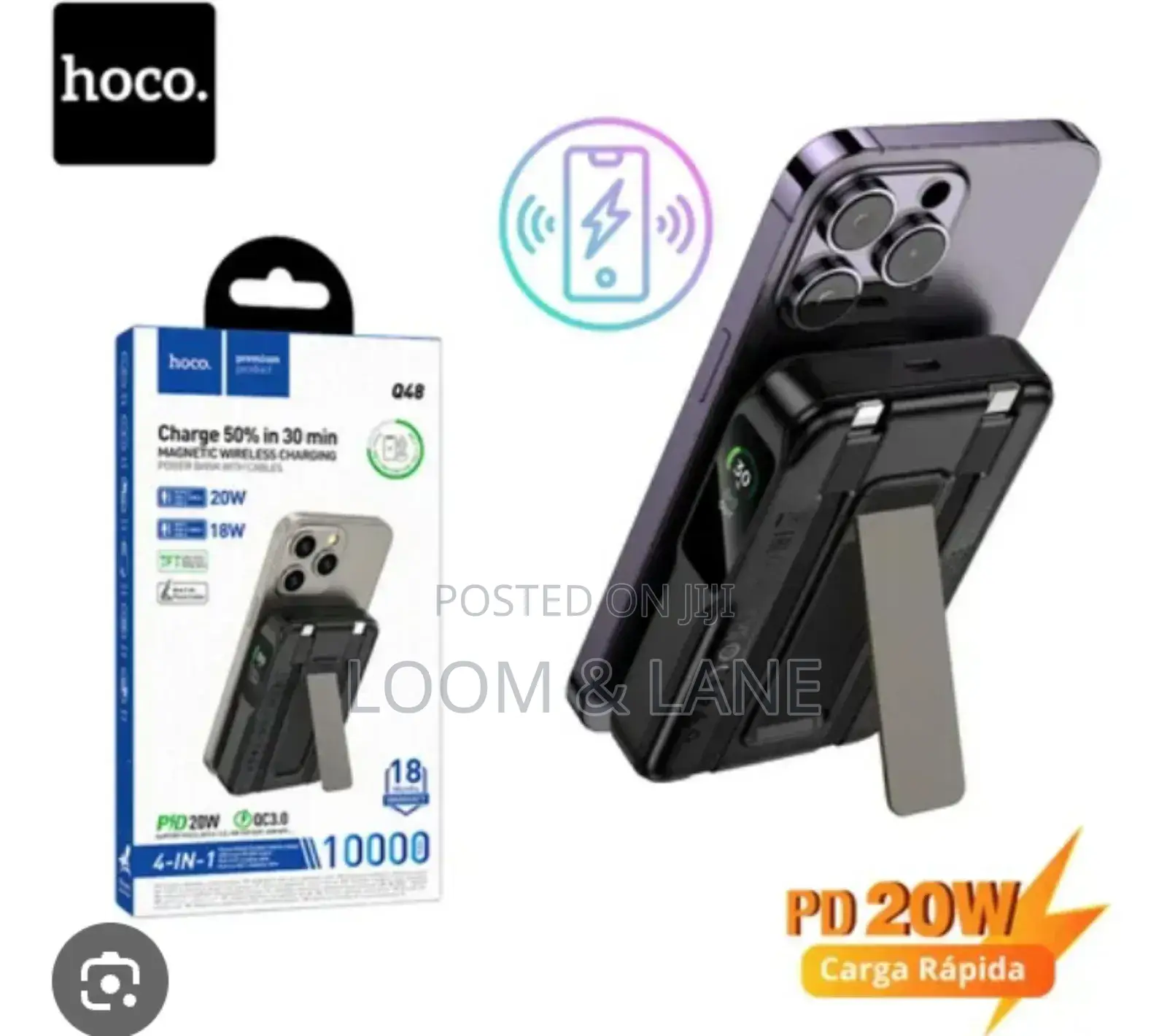 Hoco Q48 Magnetic Wireless Charging Power Bank