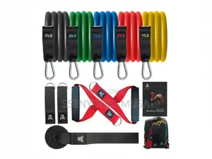 Bob and Brad Resistance Bands Set - Up to 150lbs, Exercise-