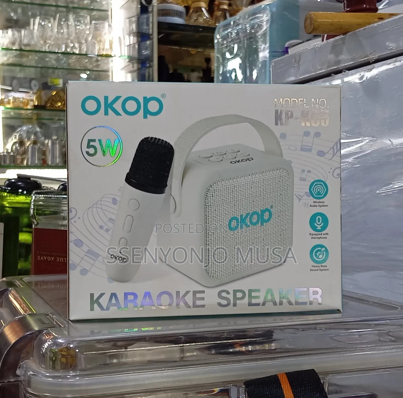 Okop Kids Portable Mini Bluetooth Speaker – 1200mah Karaoke Speaker