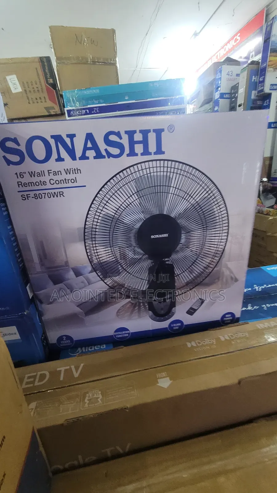 Sonashi Remote Wall Fan