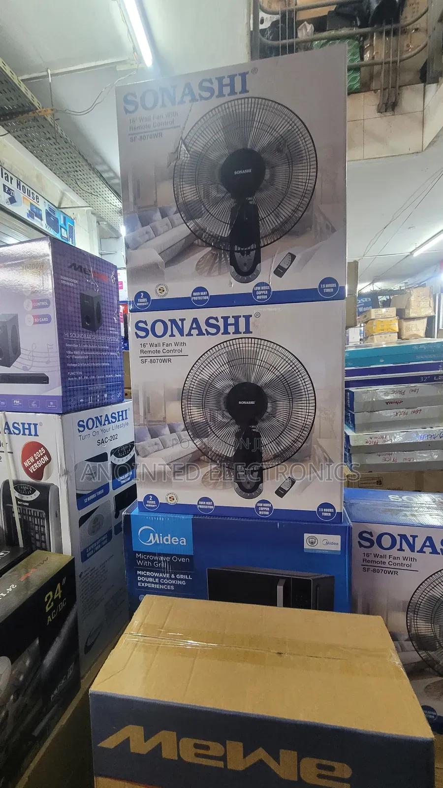 Sonashi Wall Fans Remote