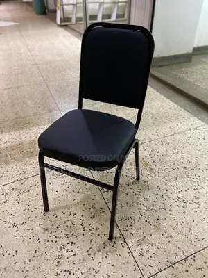 Metallic Chair - Black