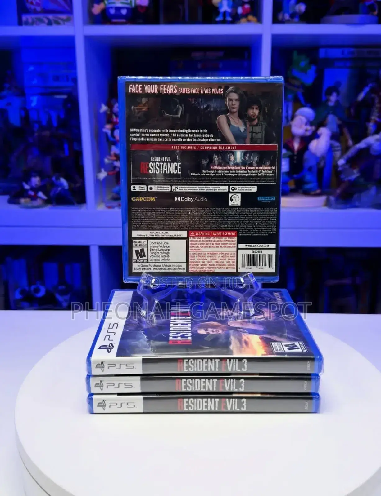 Brand New Ps5: Resident Evil 3 - Raccoon City's Nightmare Awaits.