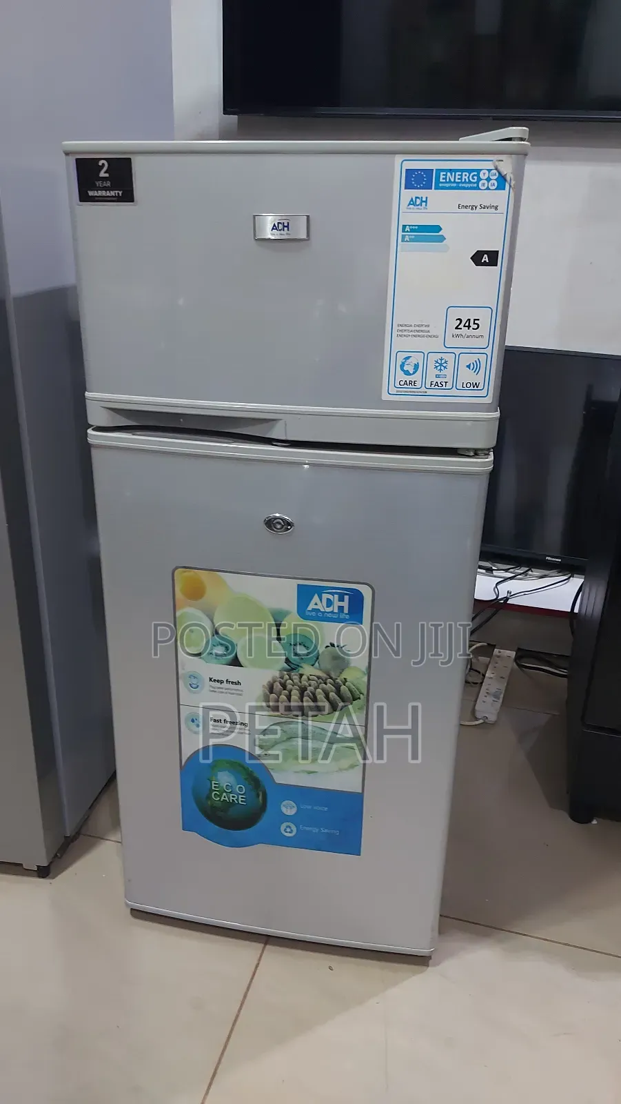 Adh Double Door Fridge Slightly Used