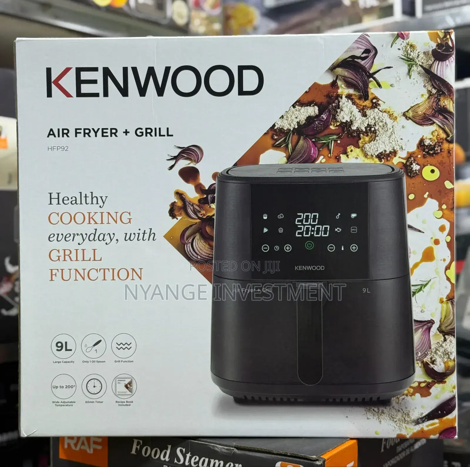 9l Kenwood Air Fryer and Grill. Air Fryer