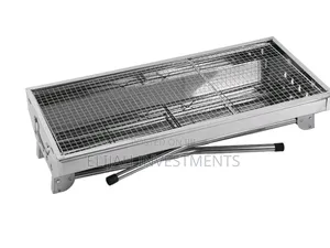Portable Stainless Steel Foldable BBQ Grill