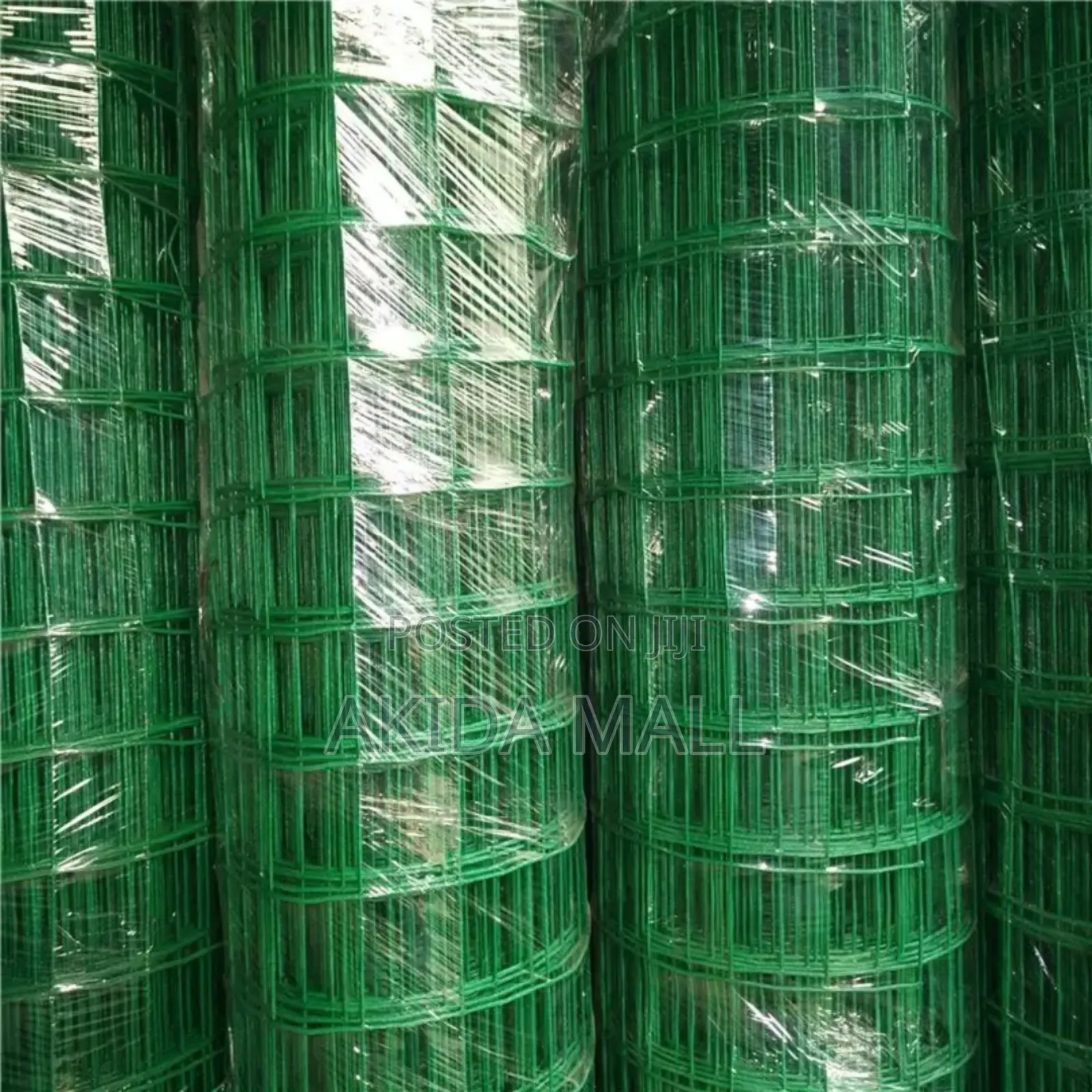 1.5mx30mtrs Thick Gauge Green PVC Coated Mesh Fr Dog Cage,Rabbit Mesh