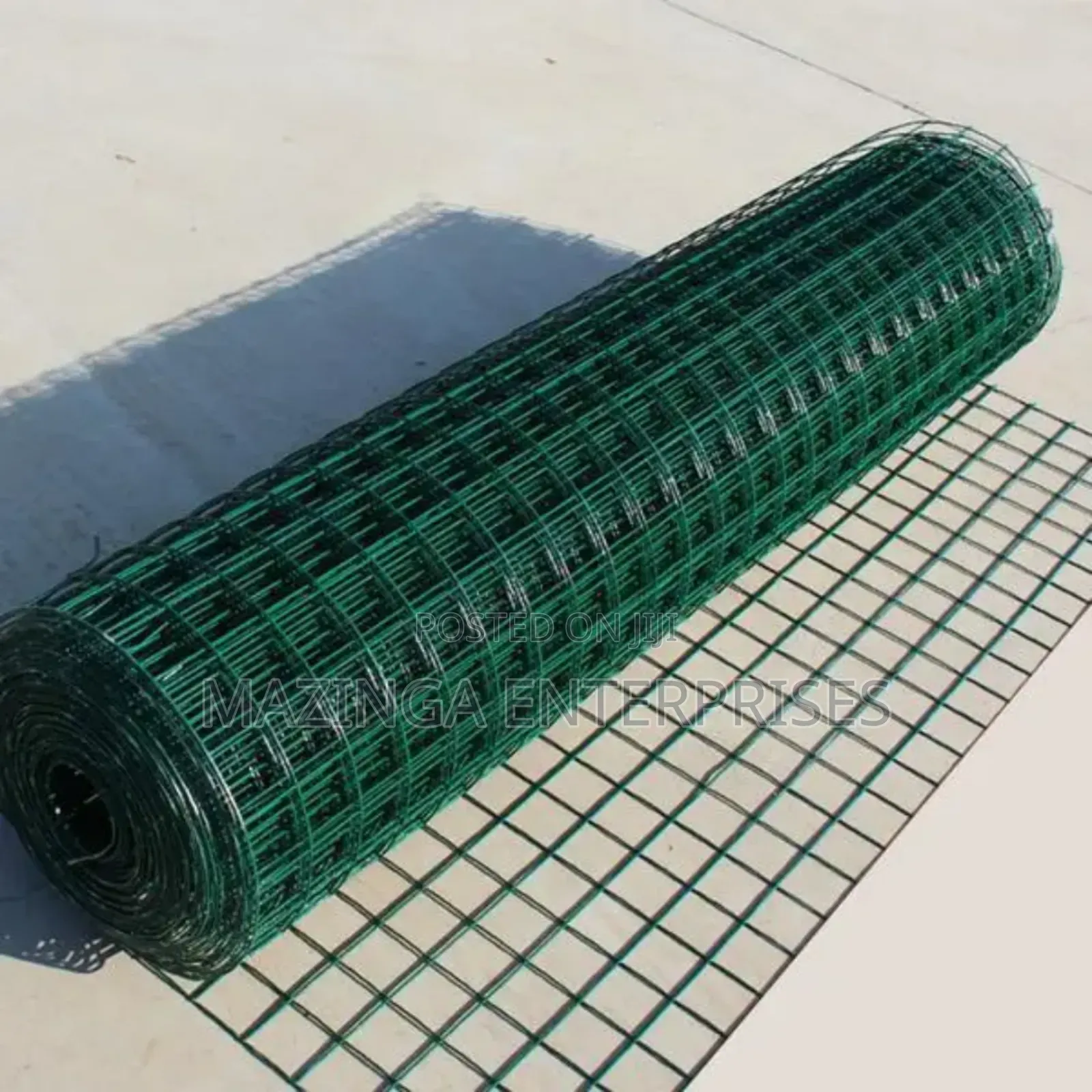5ft by 30mters Green PVC Coated Rabbit,Dog,Chicken Cage Wire Mesh