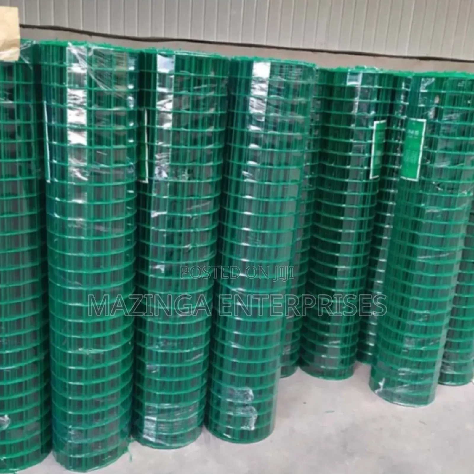 5ft by 30mters Green PVC Coated Rabbit,Dog,Chicken Cage Wire Mesh