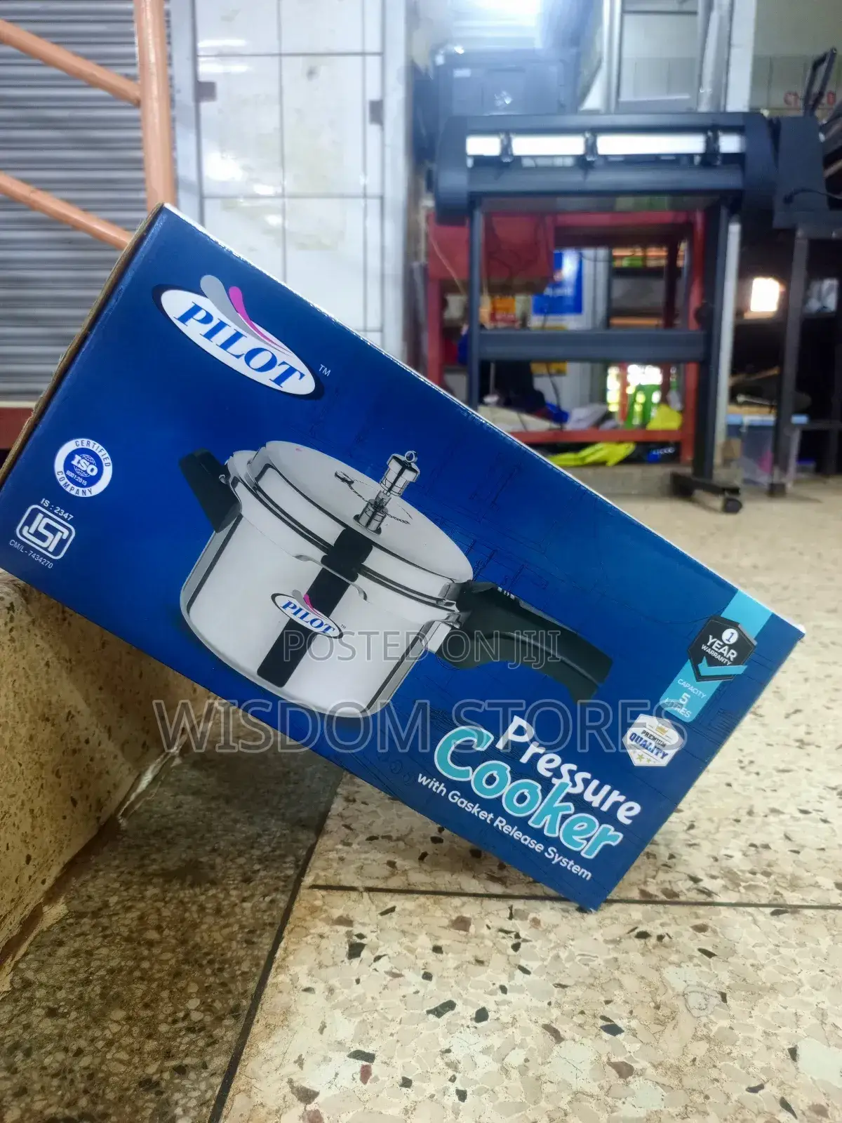 5l Pilot Pressure Cooker.