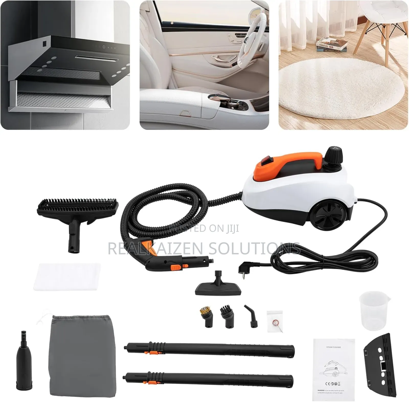 Deca Powerful Upholstery Steam Cleaner 1800w
