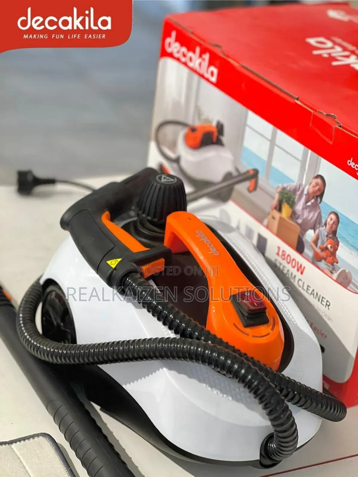 Deca Powerful Upholstery Steam Cleaner 1800w