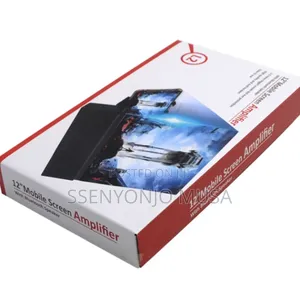12" Mobile Screen Amplifier With Bluetooth Speaker –3d Hd Phone Screen