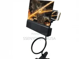 12" Mobile Screen Amplifier With Bluetooth Speaker –3d Hd Phone Screen