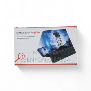 12" Mobile Screen Amplifier With Bluetooth Speaker –3d Hd Phone Screen