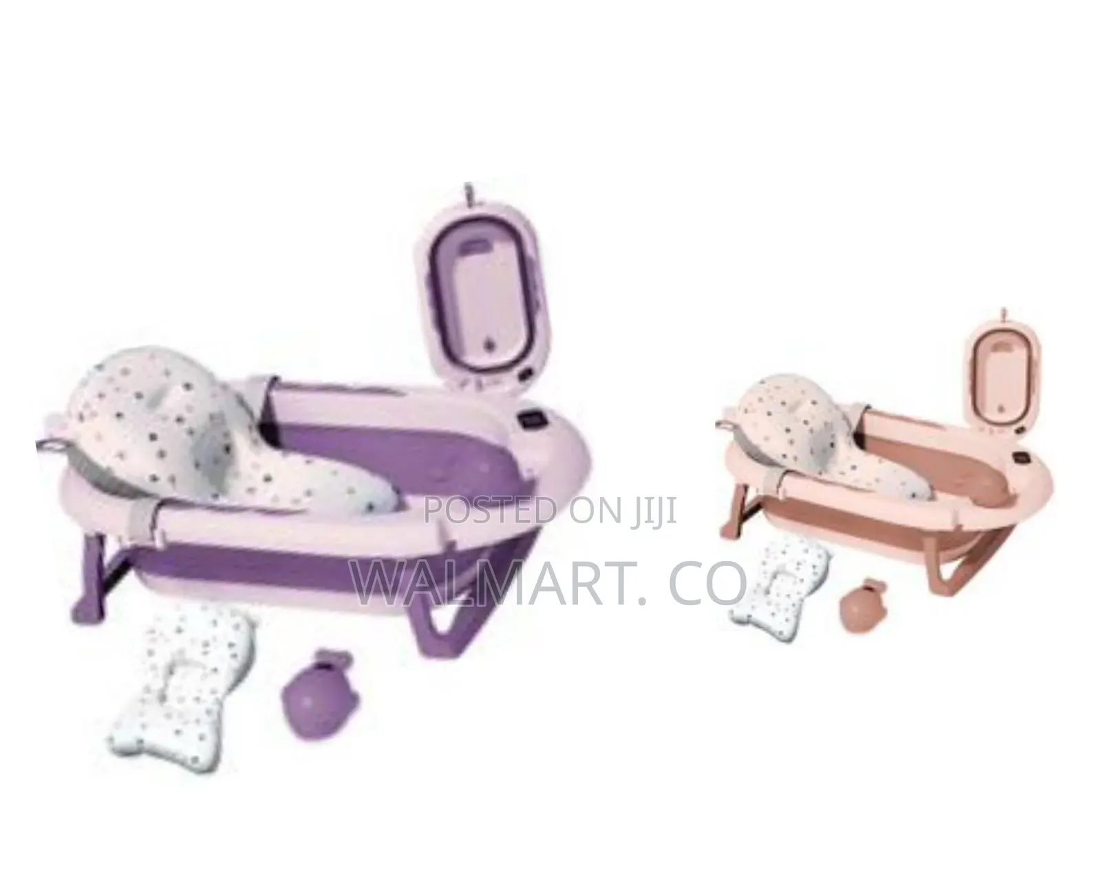 Foldable Baby Bathtub With Cushion Seat