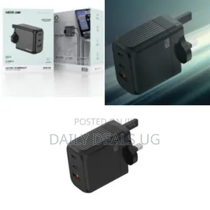 Green Lion Ultra Compact Gan Main Charger, 65w Dual Power Delivery