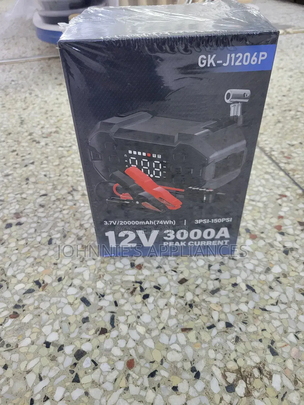 Pro-Safe 12v Car Jump Starter – Portable Emergency Booster for All