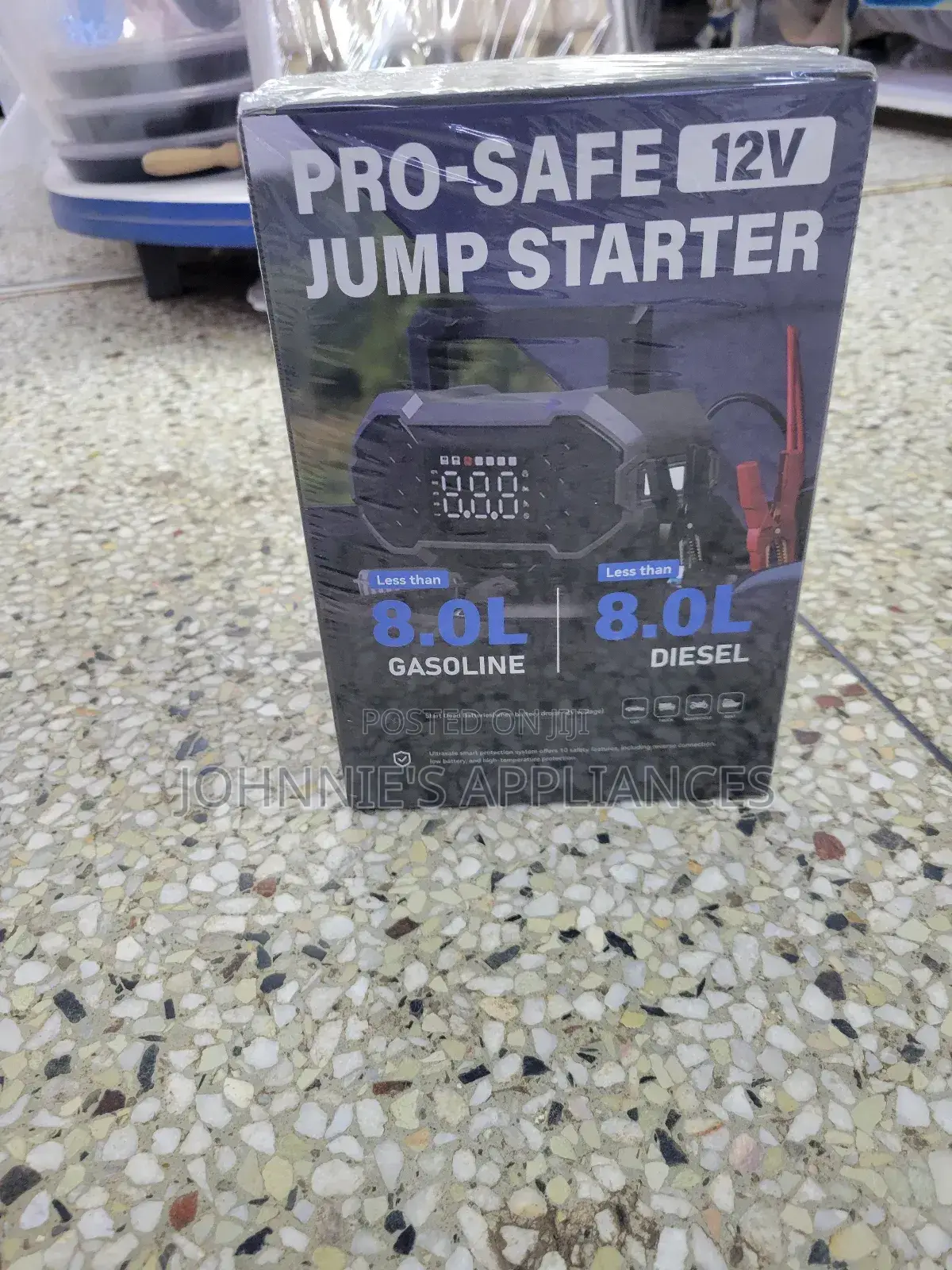 Pro-Safe 12v Car Jump Starter – Portable Emergency Booster for All
