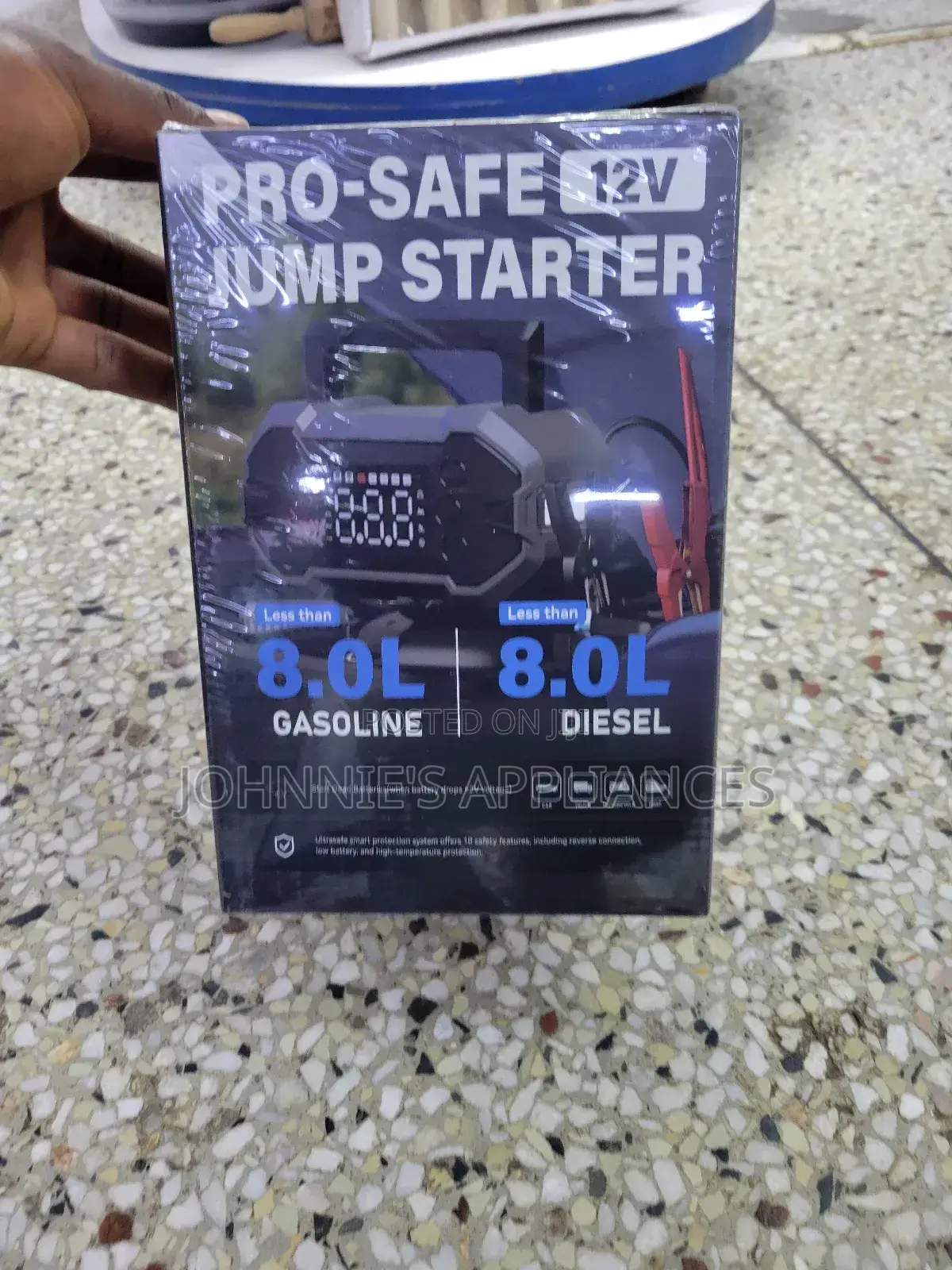Pro-Safe 12v Car Jump Starter – Portable Emergency Booster for All