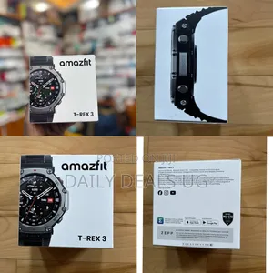 Amazfit T-Rex 3 48.5mm Fitness Smart Watch W/ Voice Control