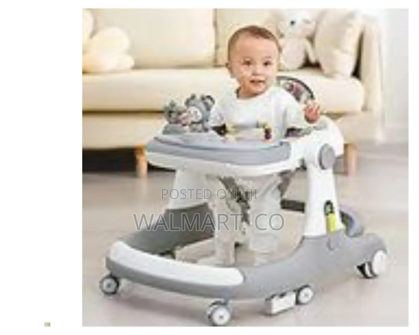 3 in 1 Baby Walker With Wheels With Learning Walker,Music,Seat