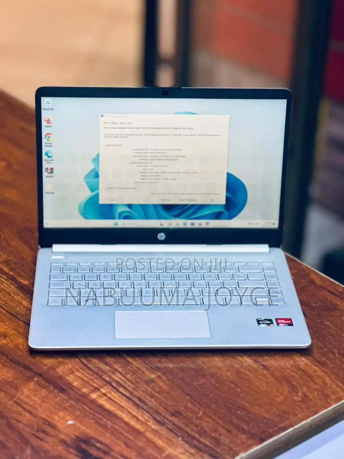 New Laptop HP 14S 8GB AMD Ryzen 7 SSD 256GB