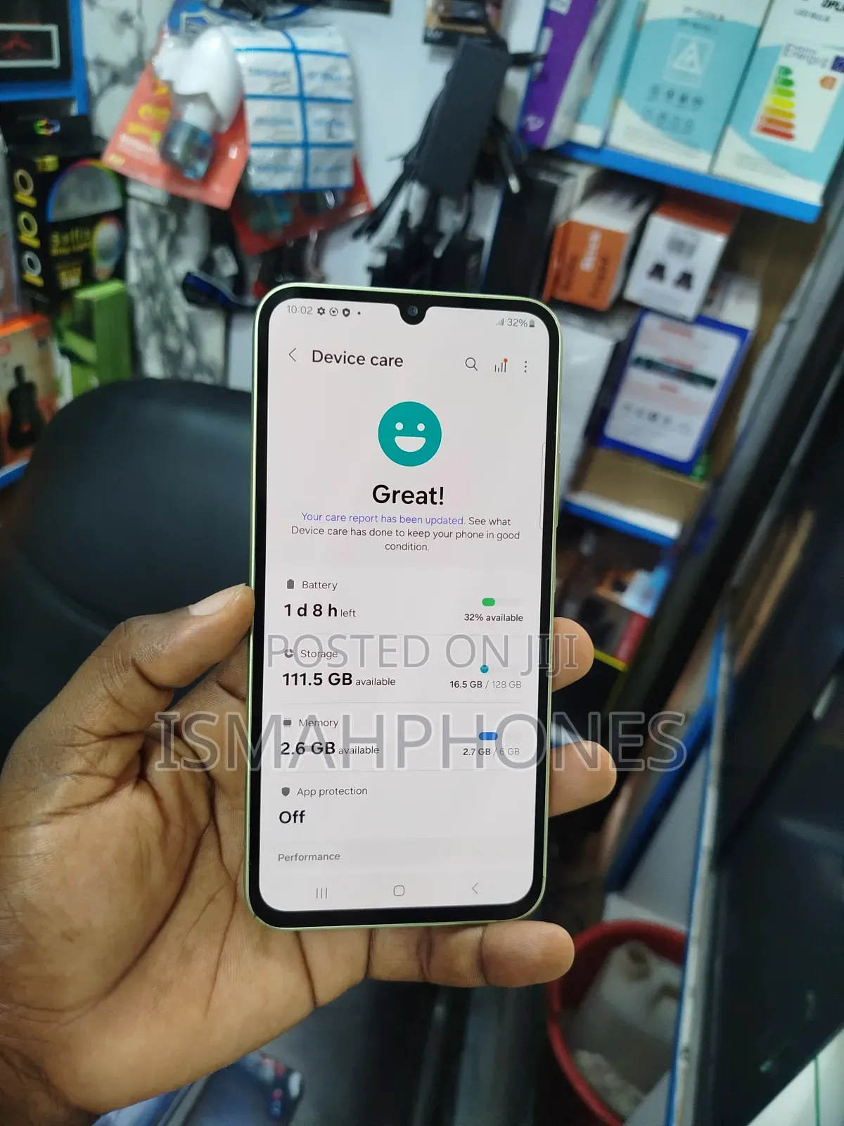 Samsung Galaxy A34 128 GB Green