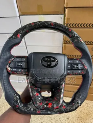 Gr Forged Carbon Fiber Steering Wheel for Toyota Vehicles