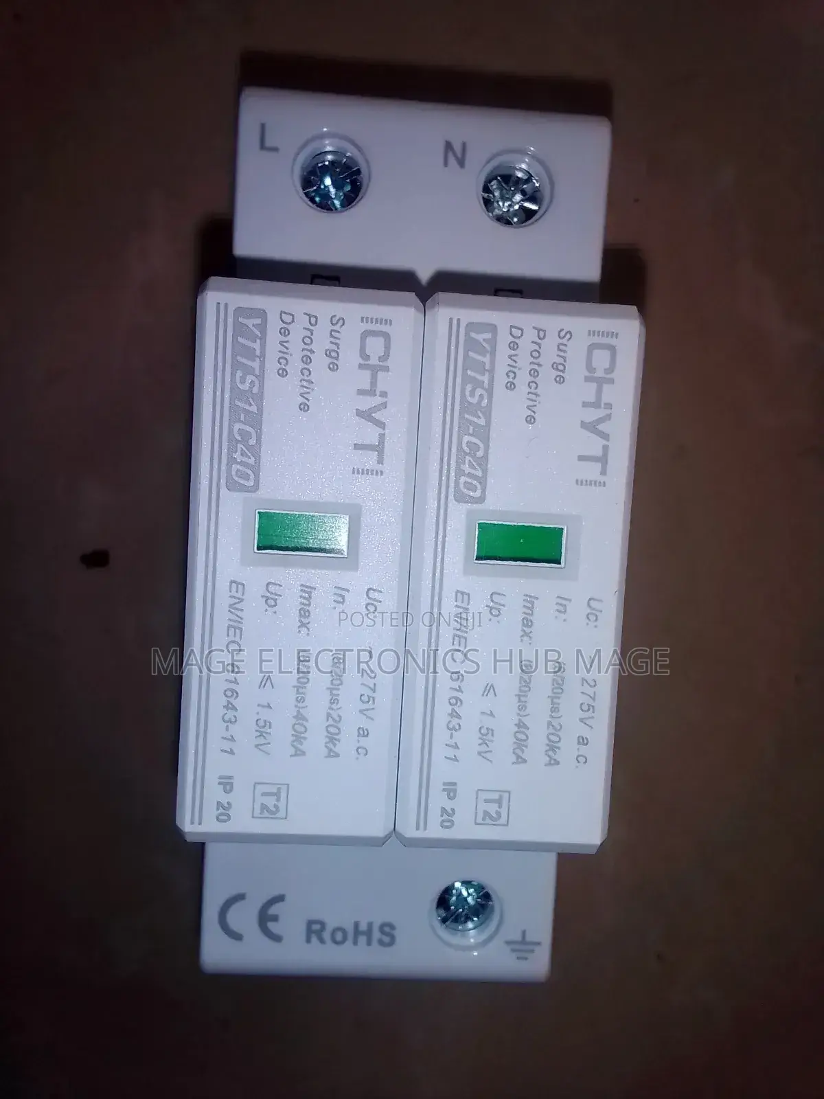 275vac Single Phase Surge Protective Device(Spd)