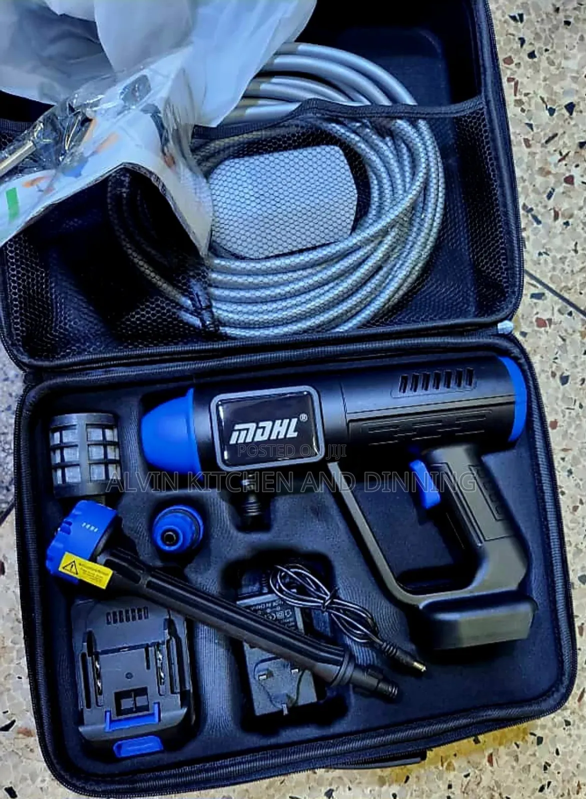 Pressure Washer/Portable Car Washer Gun With 6 Nozzles