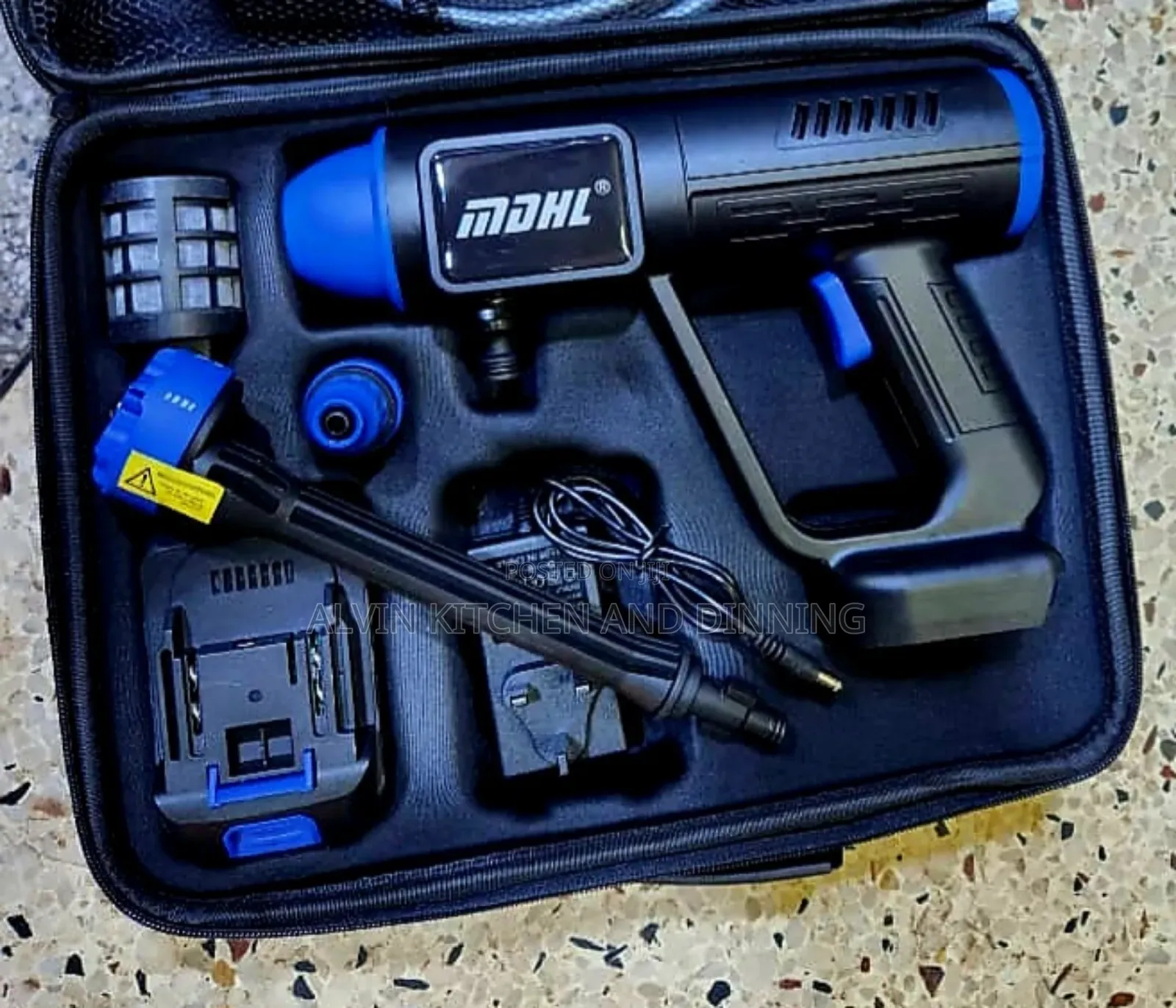 Pressure Washer/Portable Car Washer Gun With 6 Nozzles