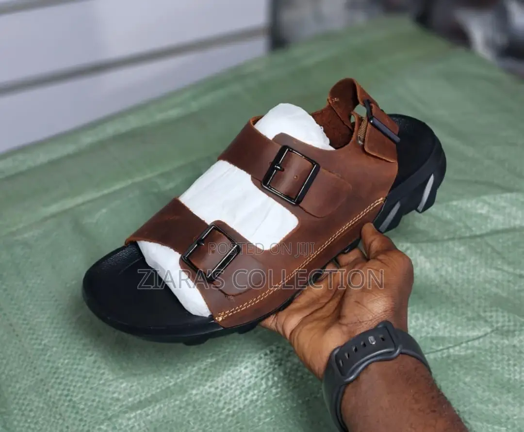 Original Men’S Leather Clark’S Sandals