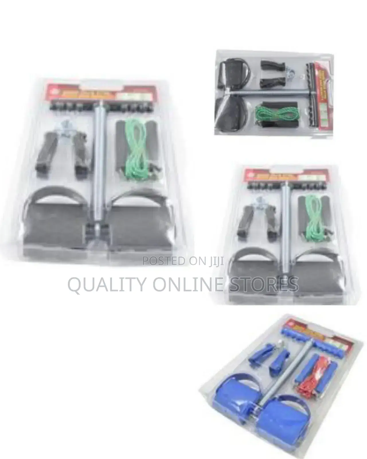 3-in-1 Exercise Body Fitness Tummy Trimmer With Rope Hand Grip
