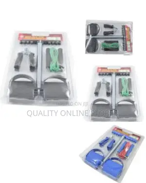 3-in-1 Exercise Body Fitness Tummy Trimmer With Rope Hand Grip