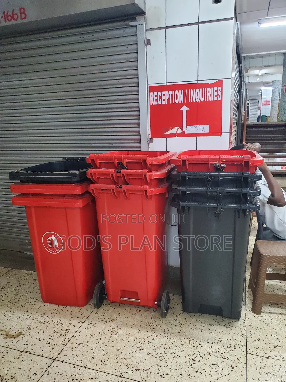 In Stock 240litres Plastic Dust Bins Plastic Dust Bins