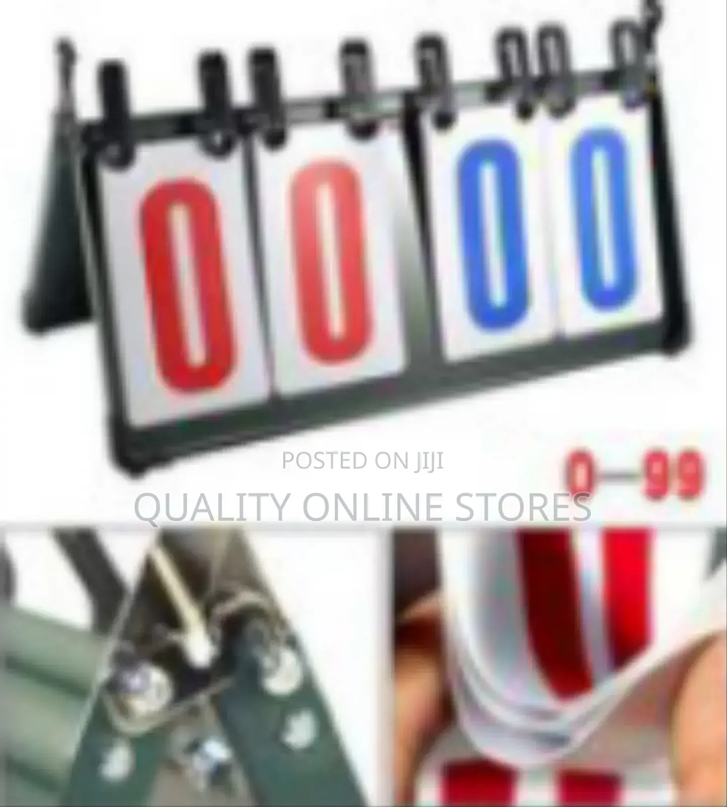 Portable Multi-Sport Flip Scoreboard - Multicolor