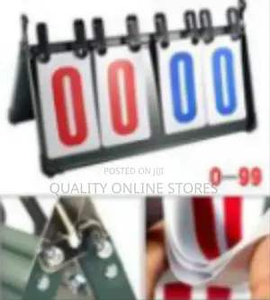 Portable Multi-Sport Flip Scoreboard - Multicolor