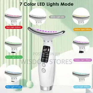 7-Colour Led Light Therapy Facial Neck Massager