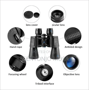 20x50 Hd Professional Binoculars – Bak4 Prism, Wide Angle, Waterproof